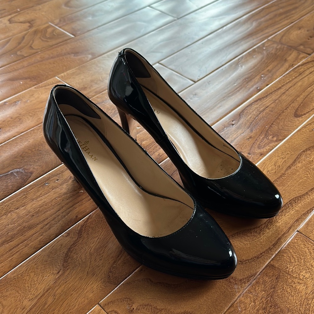 Cole Haan Patent Leather heels.